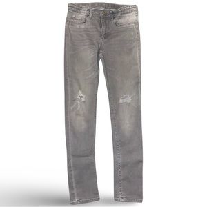 H&M Girls Gray Skinny Fit Jeans